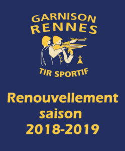 renouvellement, inscription au club pour la saison 2018-2019